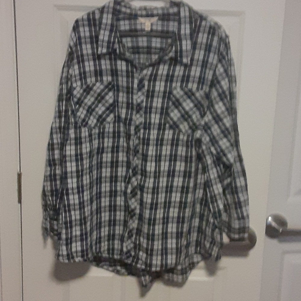 Button down flannel